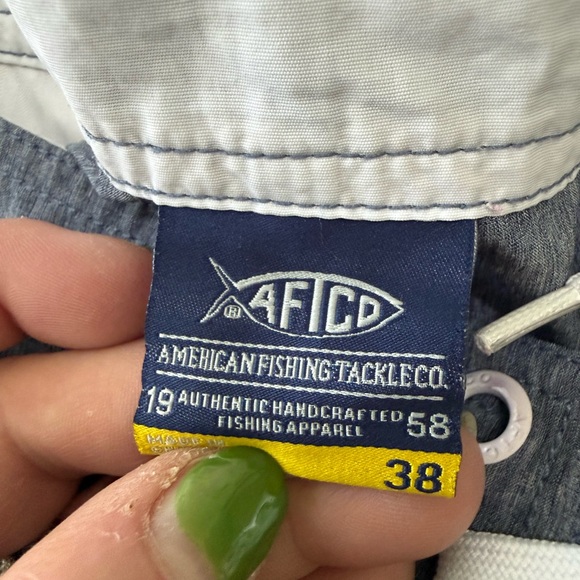 AFTCO Men's Blue Athletic Shorts - Picture 4 of 5